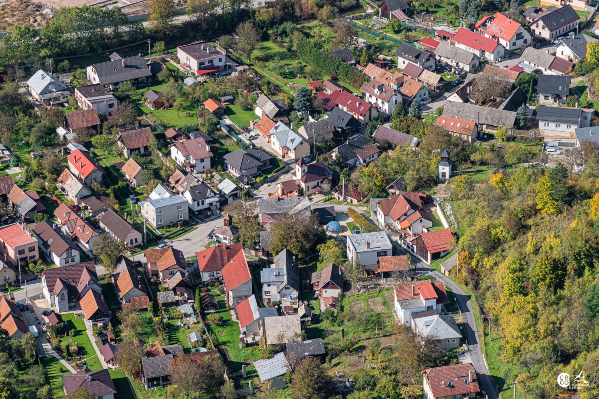 Historické centrum obce Svederník